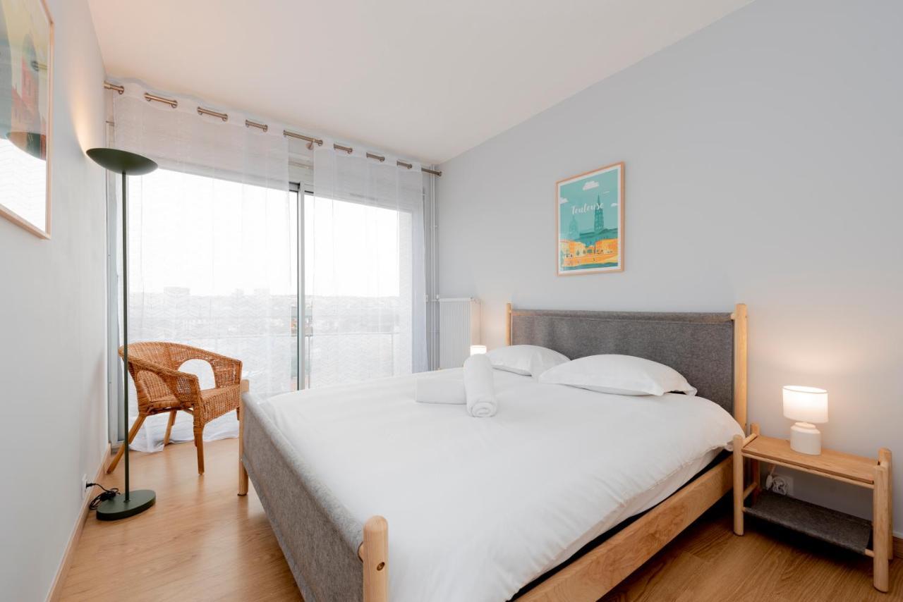 Le St Honore - Appartement Toulouse Centre Avec Chambre & Parking Esterno foto